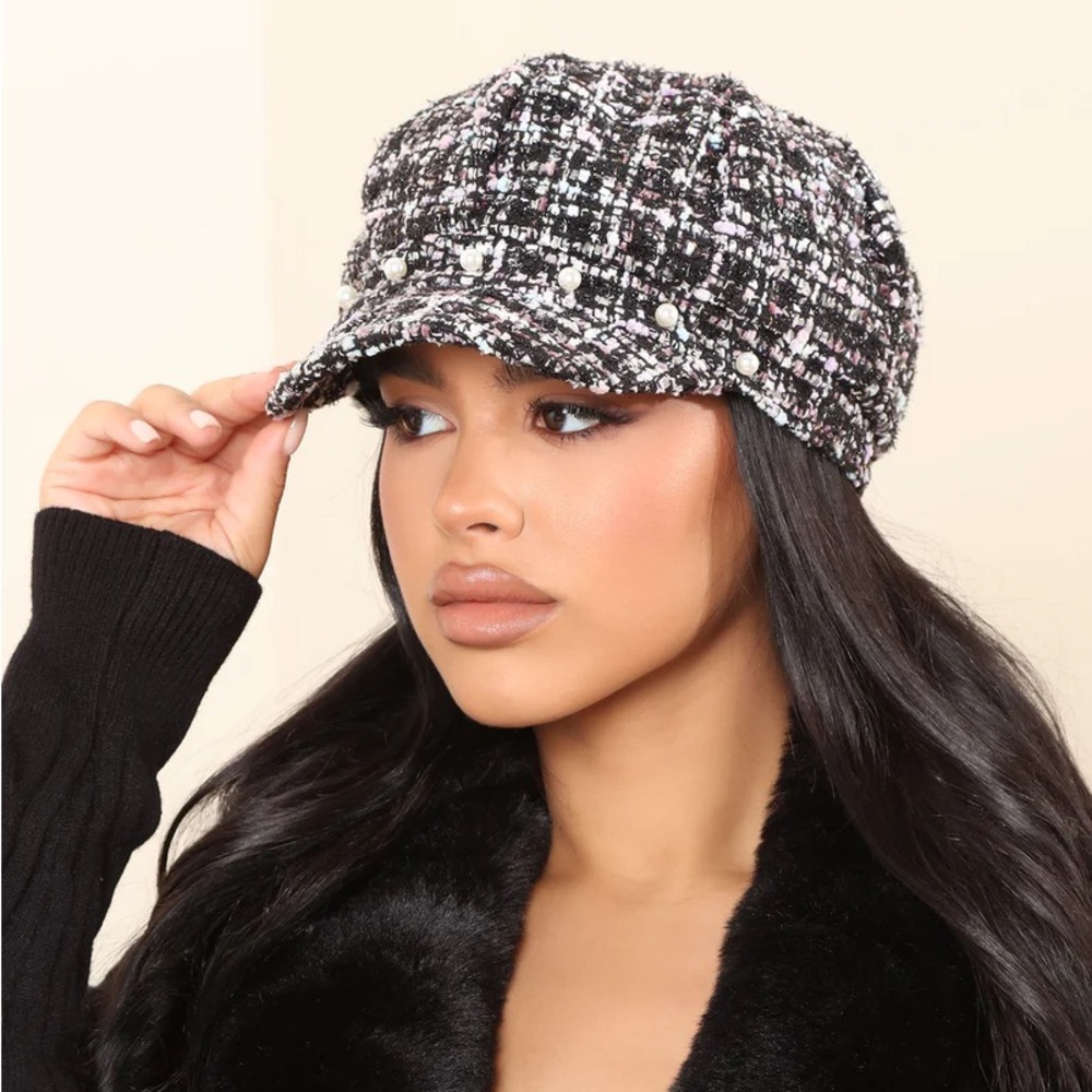 Tweed Cabbie Hat